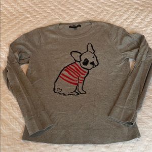 Banana Republic French Bulldog Sweater
